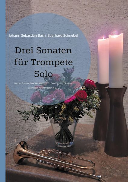Produktbild: Drei Sonaten f&uuml;r Trompete Solo