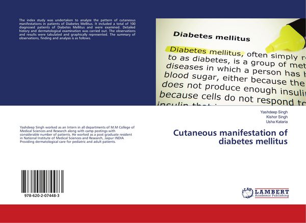 Produktbild: Cutaneous manifestation of diabetes mellitus