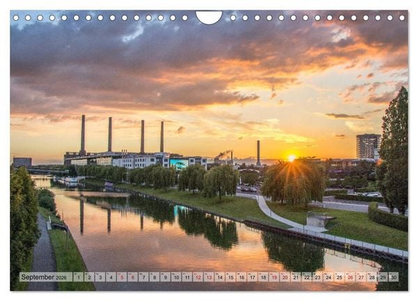 Produktbild: Wolfsburg - mehr als graue Industrie. (Wandkalender 2026 DIN A4 quer), CALVENDO Monatskalender