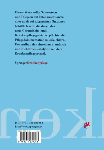 Produktbild: Standards der Intensivpflege