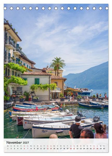 Produktbild: Limone sul Garda - Perle am Westufer des Gardasees (Tischkalender 2027 DIN A5 hoch), CALVENDO Monatskalender