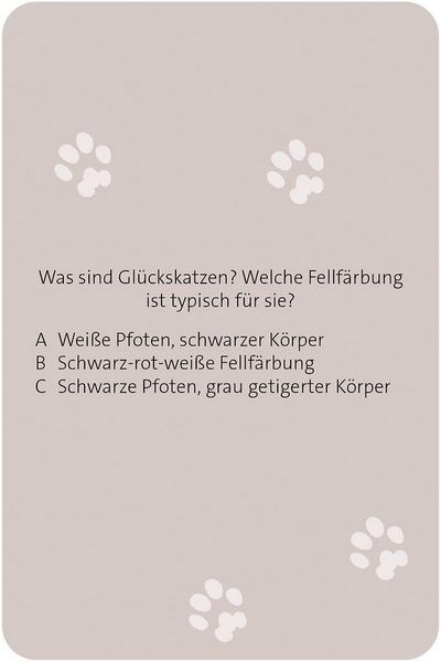 Produktbild: Das gro&szlig;e Katzen Quiz