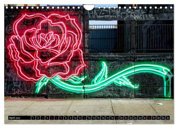 Produktbild: NYC Street Art (Wall Calendar 2026 DIN A4 landscape), CALVENDO 12 Month Wall Calendar