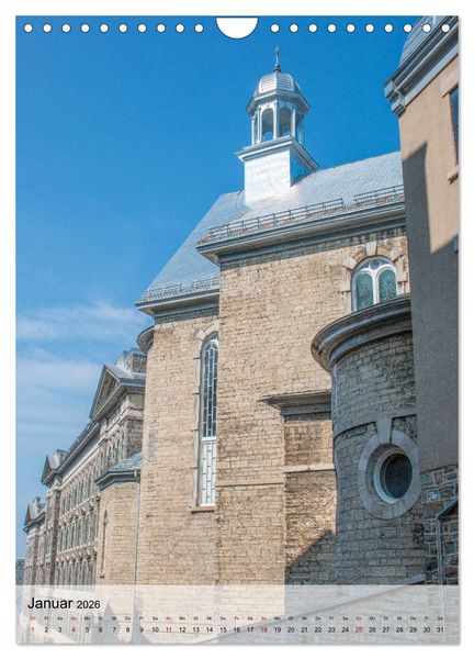 Produktbild: Kanada Quebec - Historisches Quebec (Wandkalender 2026 DIN A4 hoch), CALVENDO Monatskalender