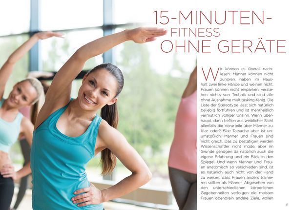 Produktbild: 15-Minuten-Fitness ohne Ger&auml;te + DVD