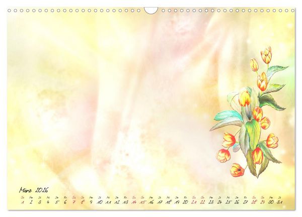 Produktbild: Liebe wird im Herzen geboren (Wandkalender 2026 DIN A3 quer), CALVENDO Monatskalender