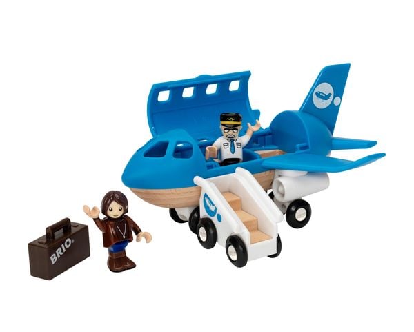 Brio Blaues Flugzeug