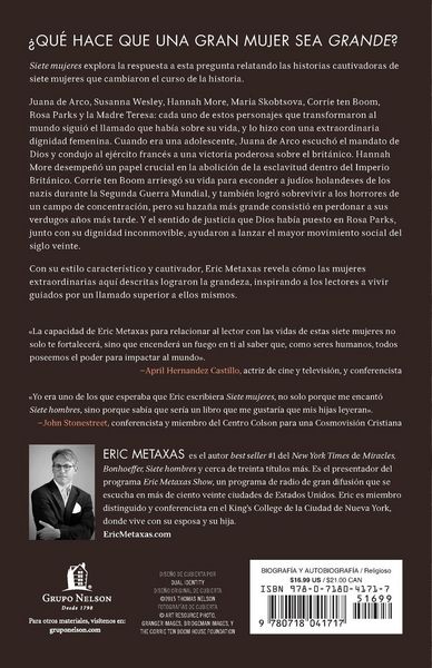 Produktbild: A Siete mujeres