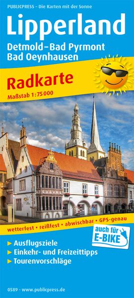 Produktbild: Lipperland, Detmold - Bad Pyrmont - Bad Oeynhausen