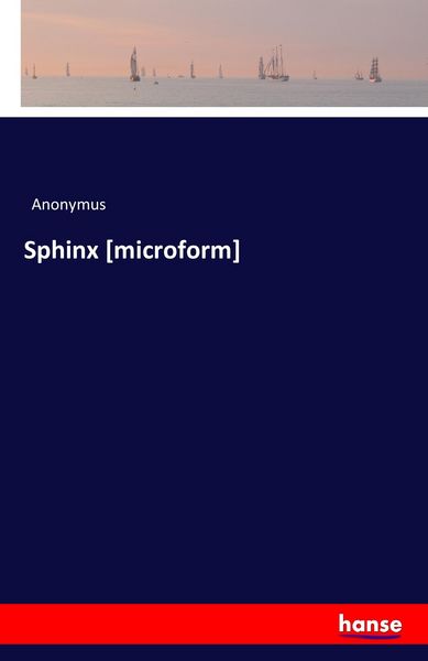 Produktbild: Sphinx [microform]