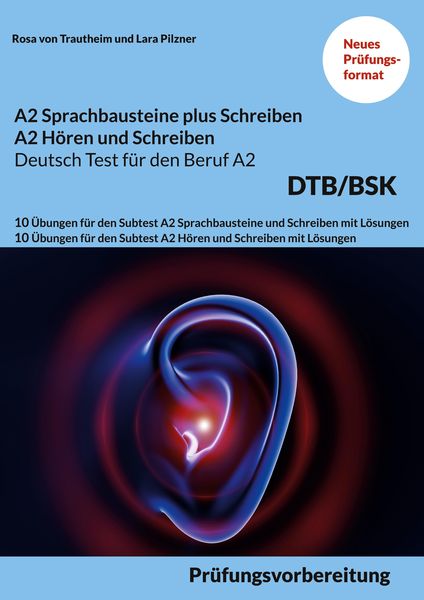 Produktbild: A2 Sprachbausteine Plus Schreiben Sowie A2 H&ouml;ren und Schreiben Deutsch-Test f&uuml;r den Beruf A2 Bsk