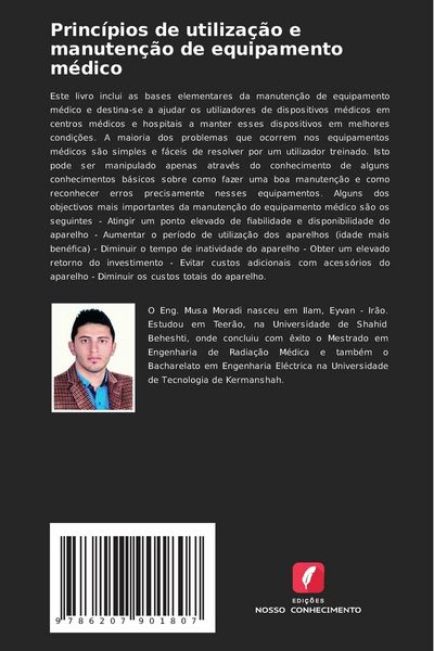 Produktbild: Princ&iacute;pios de utiliza&ccedil;&atilde;o e manuten&ccedil;&atilde;o de equipamento m&eacute;dico