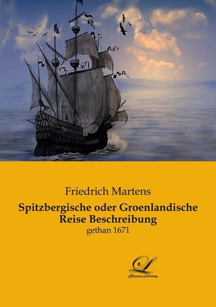 Produktbild: Spitzbergische oder Groenlandische Reise Beschreibung