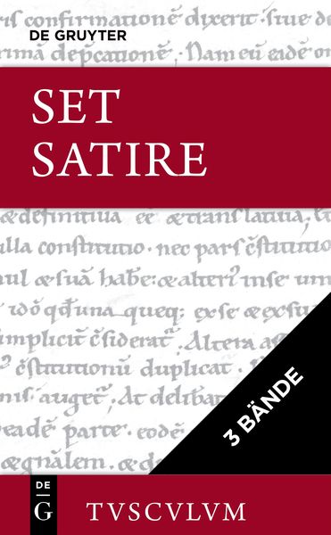 Produktbild: [Set Satire, 3 B&auml;nde, Tusculum]
