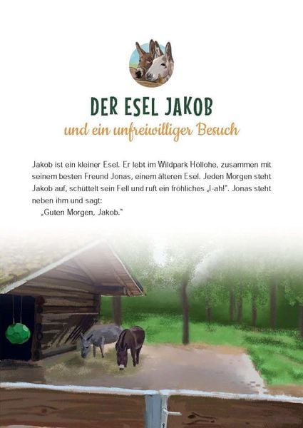 Produktbild: Jetzt wird&rsquo;s wild &ndash; tierische Abenteuergeschichten aus dem Wildpark H&ouml;llohe