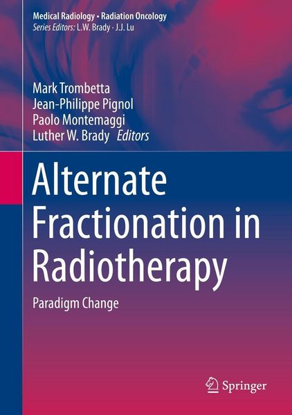 Produktbild: Alternate Fractionation in Radiotherapy