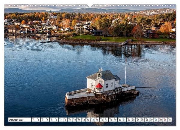 Produktbild: Oslo and the Oslofjord (High Quality Premium Wall Calendar 2027 DIN A2 landscape),CALVENDO 12 Month Wall Calendar