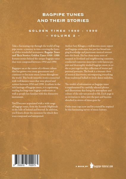 Produktbild: Bagpipe Tunes And Their Stories