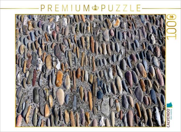 CALVENDO Puzzle Ein Motiv aus dem Kalender Die Kunst der Steine - Familienplaner hoch | 1000 Teile Lege-Größe 64x48cm Foto-Puzzle für glückliche Stund