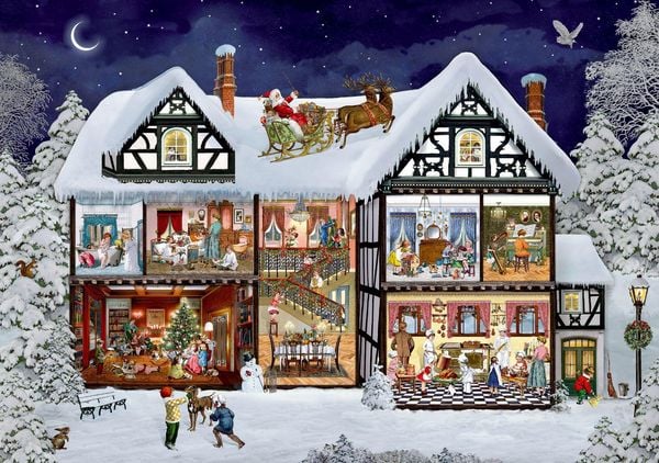Produktbild: Mini-Adventskalender &ndash; Advent voll Nostalgie