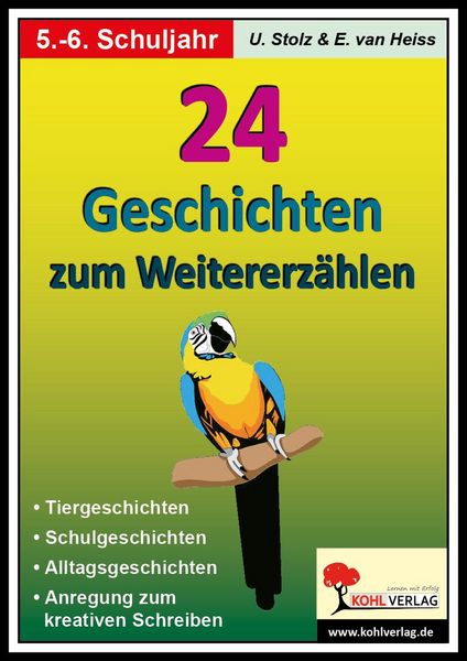 Produktbild: 24 Geschichten zum Weitererz&auml;hlen, Sekundarstufe