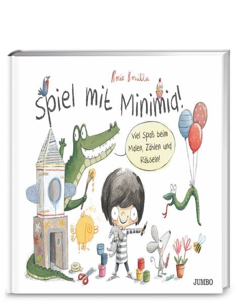 Produktbild: Spiel mit Minimia &ndash; Viel Spa&szlig; beim Malen, Z&auml;hlen und R&auml;tseln!