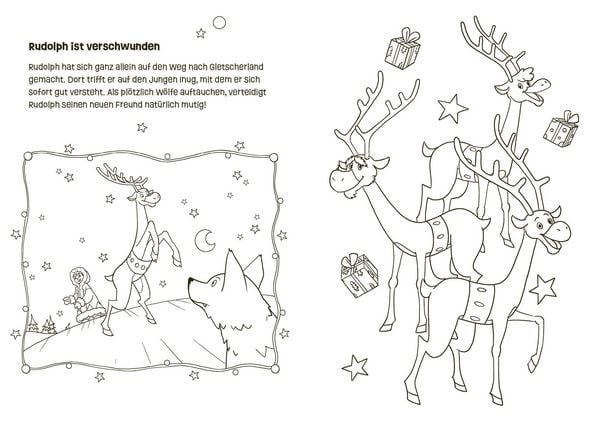 Produktbild: Weihnachtsmann & Co. KG &ndash; Mein Malbuch