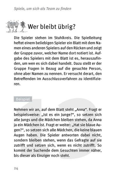 Die 50 besten Spiele für mehr Teamgeist. Für 8- bis 12-Jährige
