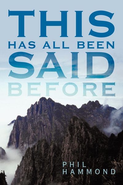 Produktbild: This Has All Been Said Before