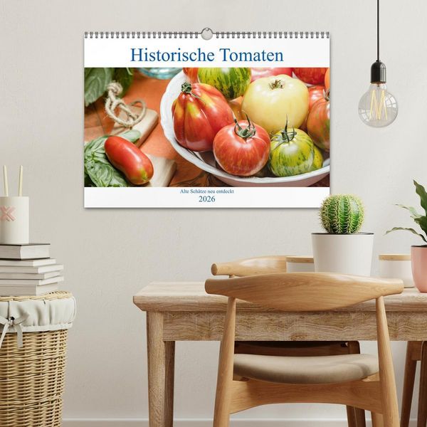 Produktbild: Historische Tomaten - Alte Sch&auml;tze neu entdeckt (Wandkalender 2026 DIN A3 quer), CALVENDO Monatskalender