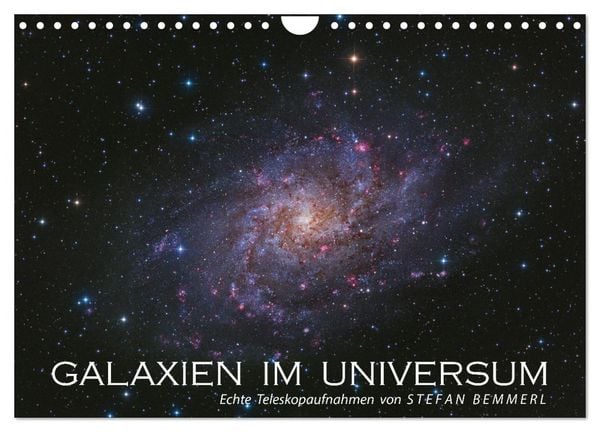 Produktbild: Galaxien im Universum (Wandkalender 2026 DIN A4 quer), CALVENDO Monatskalender