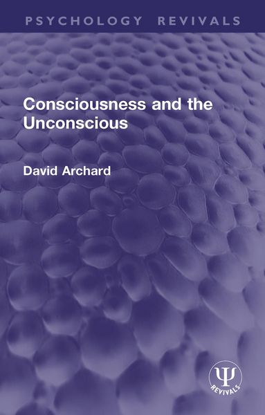 Produktbild: Consciousness and the Unconscious