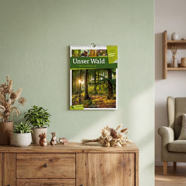 Produktbild: Unser Wald Wochenplaner Kalender 2027