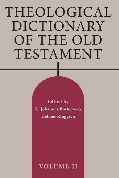 Produktbild: Theological Dictionary of the Old Testament, Volume II