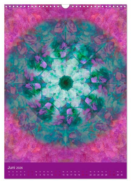 Produktbild: Meditative Pflanzenmandalas (Wandkalender 2026 DIN A3 hoch), CALVENDO Monatskalender
