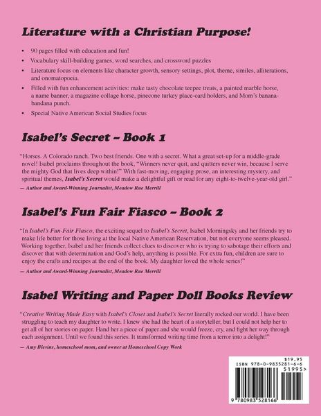 Produktbild: Isabel's Secret and Isabel's Fun Fair Fiasco Study Guide