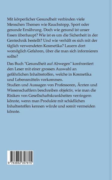 Produktbild: Gesundheit auf Abwegen