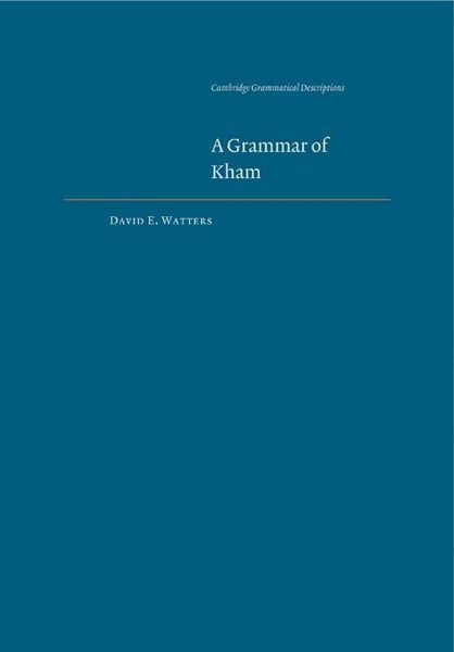 Produktbild: A Grammar of Kham