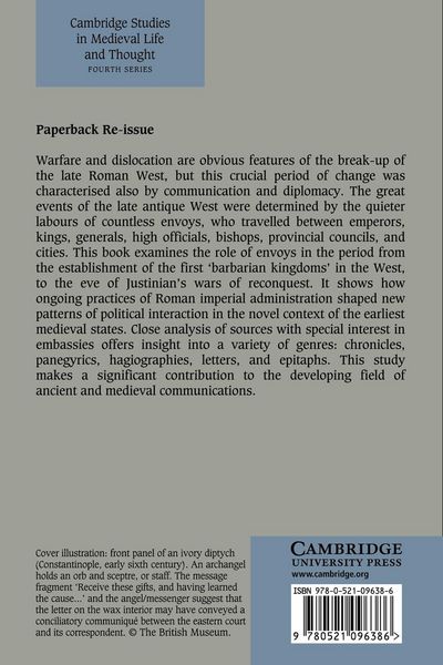 Produktbild: Envoys and Political Communication in the Late Antique West, 411 533