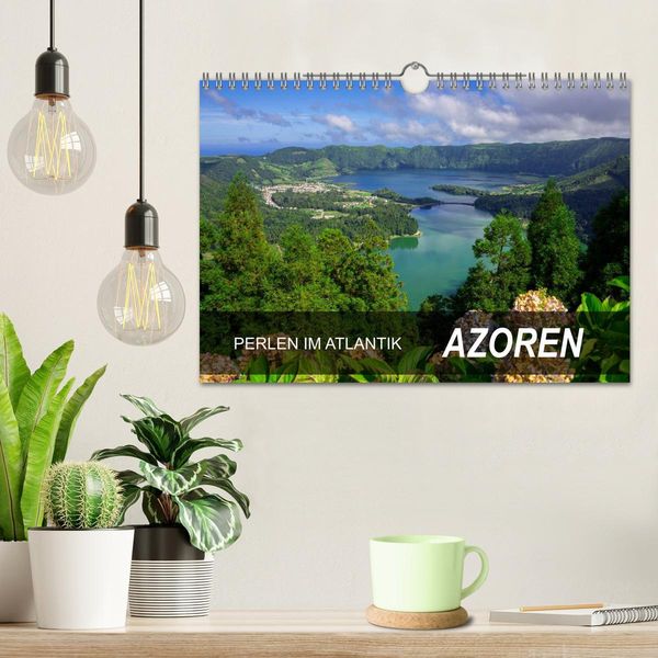 Produktbild: Perlen im Atlantik - Azoren (Wandkalender 2026 DIN A4 quer), CALVENDO Monatskalender