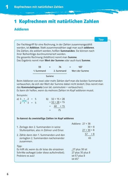 Produktbild: 10-Minuten-Training Mathematik Kopfrechnen 5. Klasse