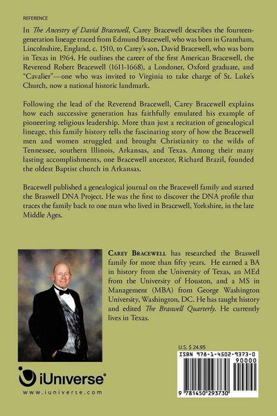 Produktbild: The Ancestry of David Bracewell