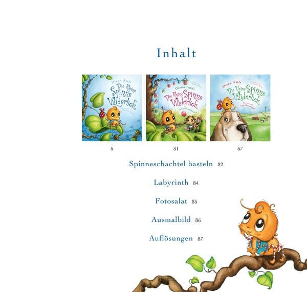 Produktbild: Die kleine Spinne Widerlich - Der gro&szlig;e Sammelband