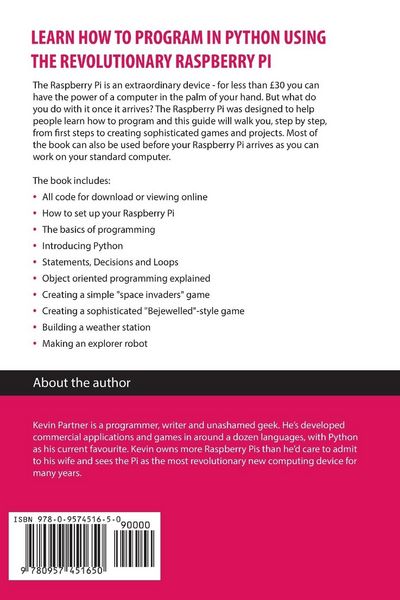 Produktbild: Learn to Program Your Raspberry Pi