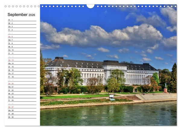 Produktbild: Der Koblenz Kalender (Wandkalender 2026 DIN A3 quer), CALVENDO Monatskalender