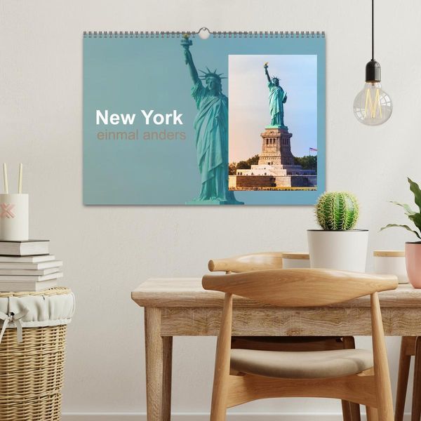 Produktbild: New York - einmal anders (Wandkalender 2026 DIN A3 quer), CALVENDO Monatskalender