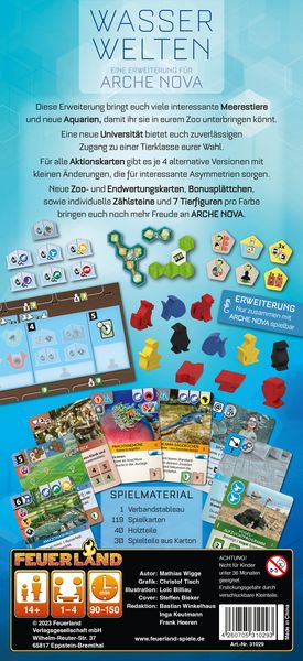 Produktbild: Arche Nova: Wasserwelten