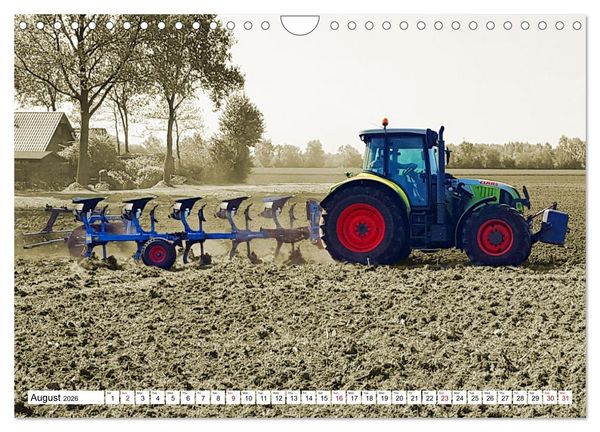 Produktbild: The fascination of agricultural machinery (Wall Calendar 2026 DIN A4 landscape), CALVENDO 12 Month Wall Calendar