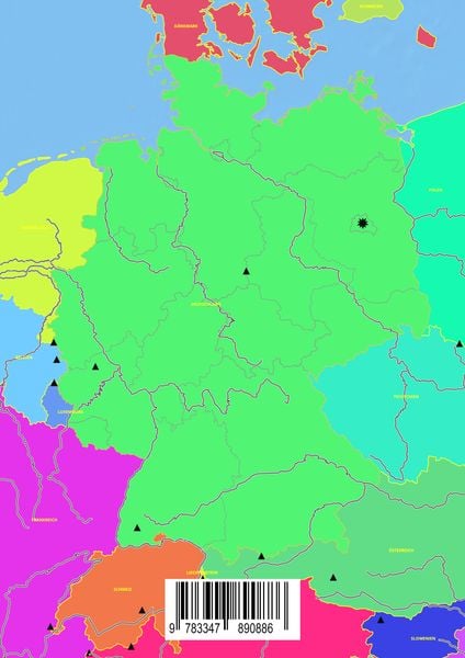 Produktbild: Kontinent Europa geographischer Atlas Arbeitsheft f&uuml;r Kinder