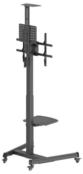 Produktbild: SpeaKa Professional SP-TVC-1300 TV-Rollwagen 94,0cm (37\") - 190,5cm (75\") Bodenst&auml;nder, Querformat, Hochformat, Drehbar, Neigbar